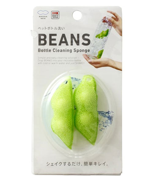 Beans-Shaped Bottle Cleaning Sponge - YoYoMoNo