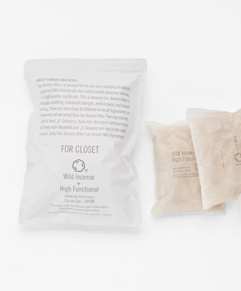 Amori HIBA Wood for Closet  3Bags - YoYoMoNo