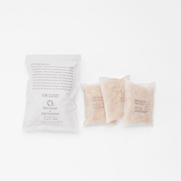 Amori HIBA Wood for Closet  3Bags - YoYoMoNo