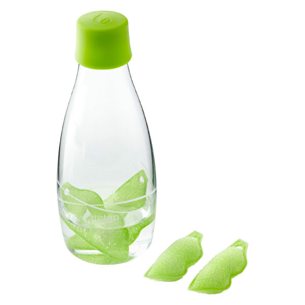  Beans-Shaped Bottle Cleaning Sponge (Set of 2) : Health &  Household