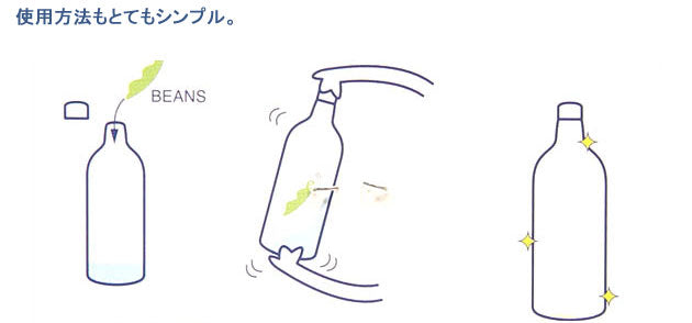 In the official online store Magic Beans Bottle Cleaner, Cleaning