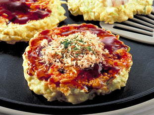 Nisshin carbohydrate 50% less Okonomiyaki powder 180g - YoYoMoNo