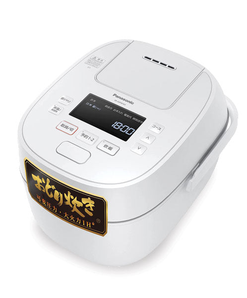 Panasonic Variable Pressure IH Rice Cooker 5.5 cups SR-MPW101-W YOYOMONO  – YoYoMoNo