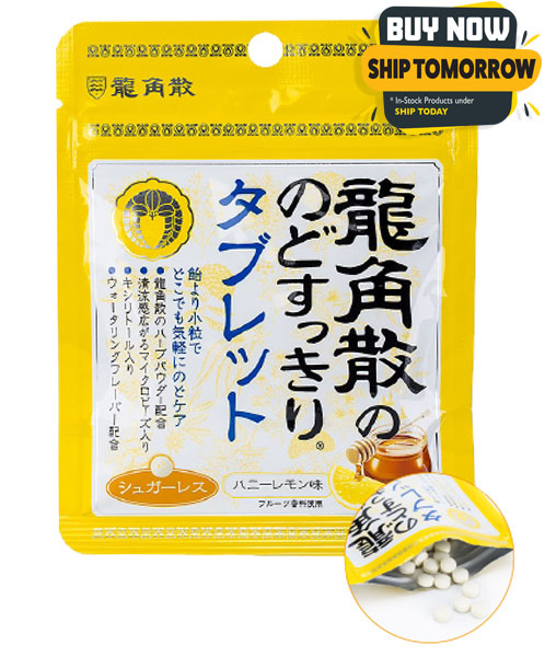 Ryukakusan Honey Lemon Flavor - YoYoMoNo
